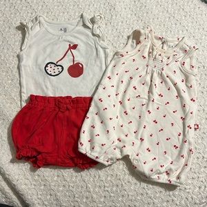Baby Gap Cherry Set